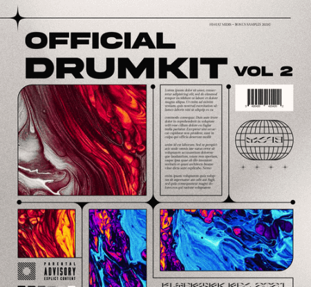 macshooter Official Drum Kit Vol.2 WAV MiDi